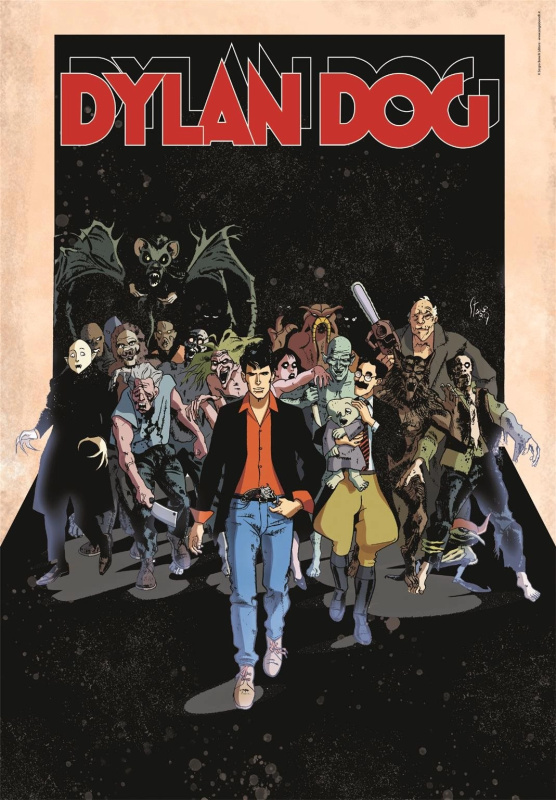 CLEMENTONI Puzzle Dylan Dog 2. motiv 1000 dílků