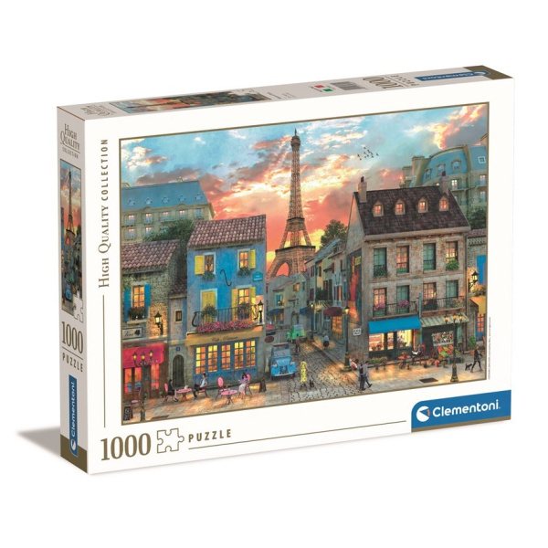 Ulice v Paříži puzzle 1000 dílků