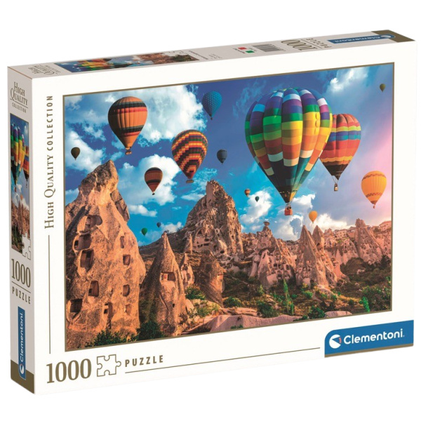 CLEMENTONI Balony nad Kapadokií 1000 dílků