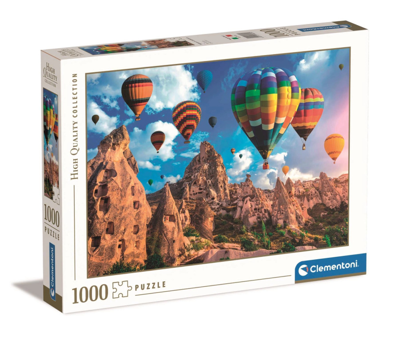 CLEMENTONI Balony nad Kapadokií 1000 dílků