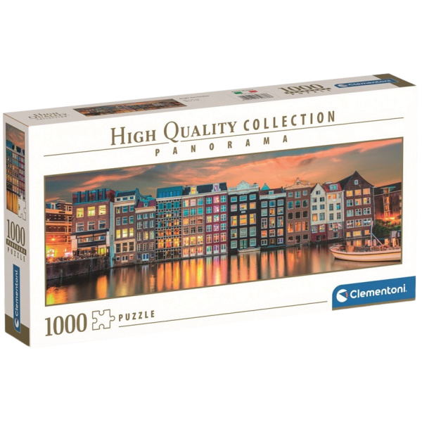 Panorama puzzle Zářivý Amsterdam 1000 dílků