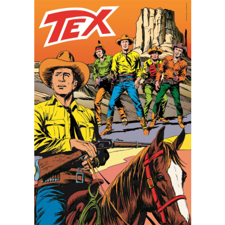 CLEMENTONI Puzzle Tex 2. motiv 1000 dílků