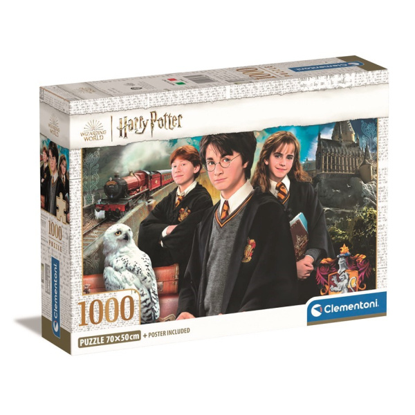 Clementoni 61882 Harry Potter Krátký případ 1000 dílků