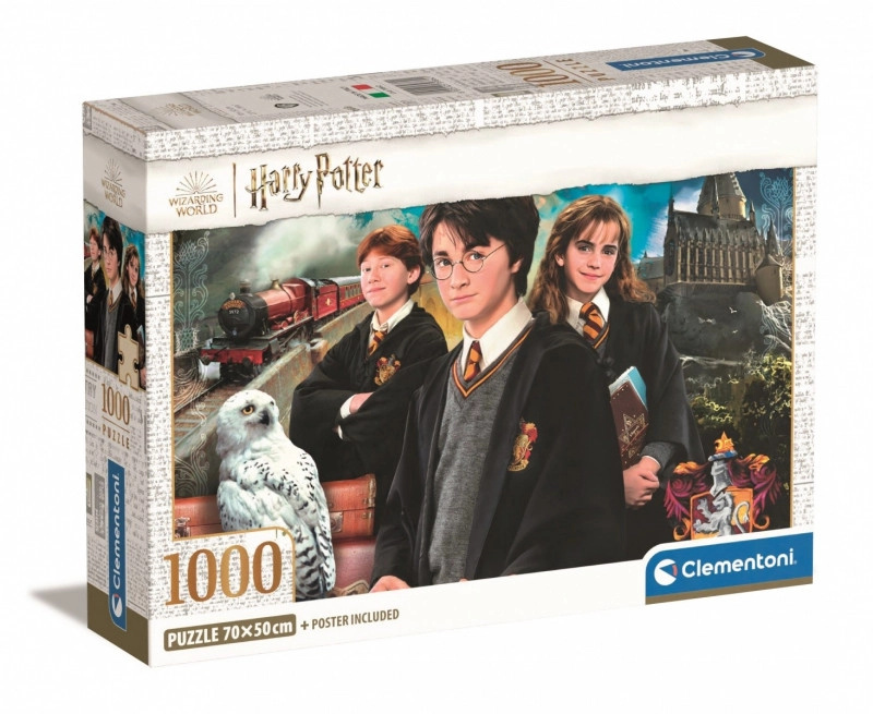 Clementoni 61882 Harry Potter Krátký případ 1000 dílků