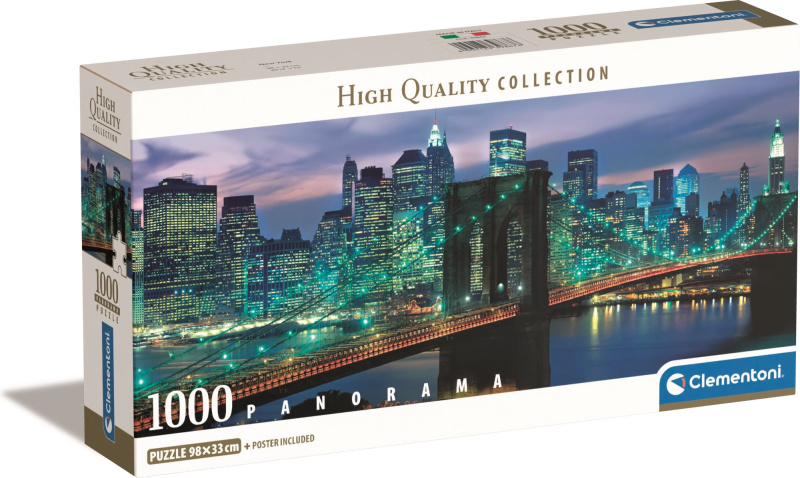 Clementoni New York Brooklynský most 1000 dílků