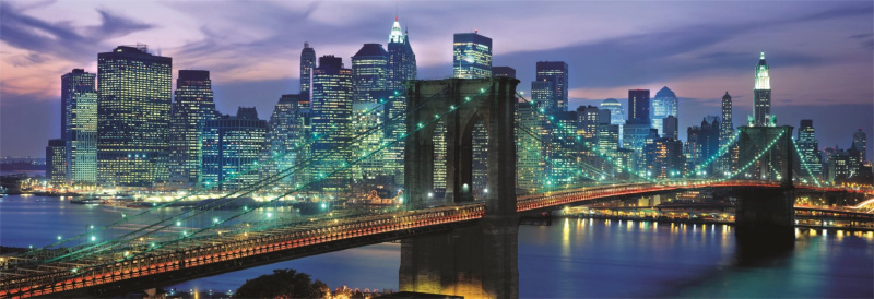 Clementoni New York Brooklynský most 1000 dílků