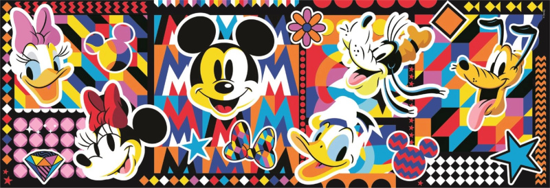 CLEMENTONI Panoramatické Disney klasika 1000 dílků