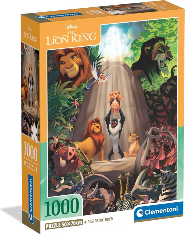 Puzzle Disney: Lví král - puzzle z kategorie Disney