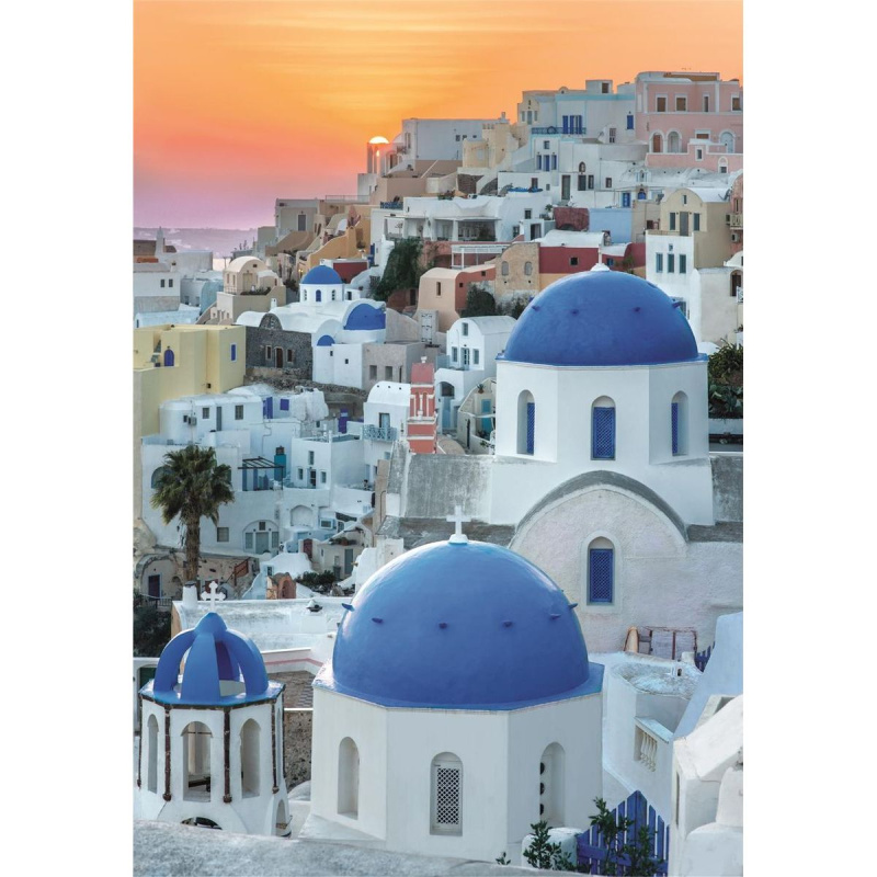 CLEMENTONI Puzzle Santorini 1000 dílků