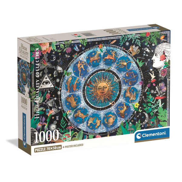 Clementoni Puzzle Astrologická mapa 1000 dílků