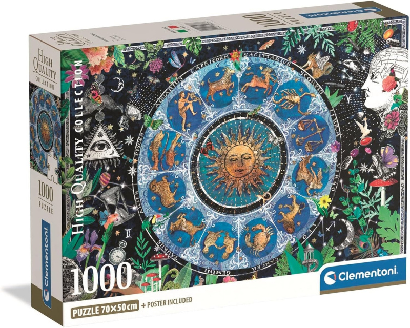 Clementoni Puzzle Astrologická mapa 1000 dílků