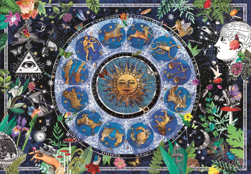 Clementoni Puzzle Astrologická mapa 1000 dílků