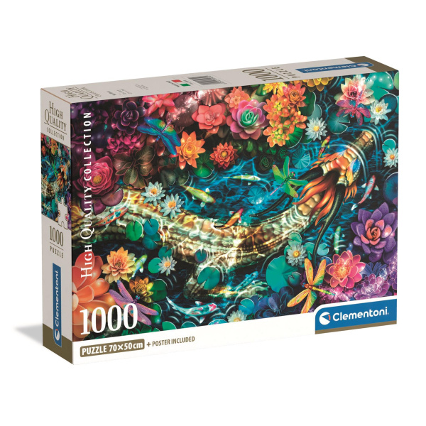 Clementoni - Puzzle 1000 Řeka KOI