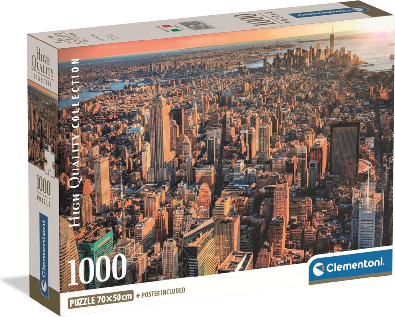 Clementoni - Puzzle 1000 New York City