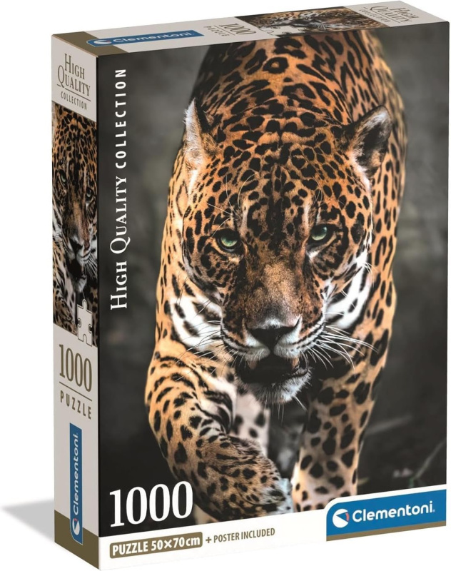 Clementoni - Puzzle 1000 Jaguáří stezka