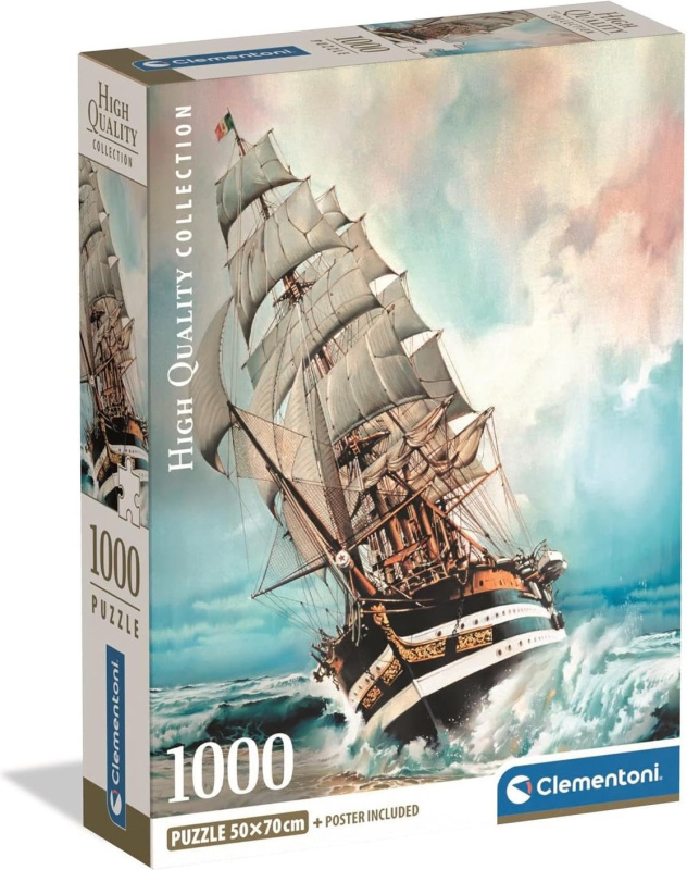 Clementoni - Puzzle 1000 Amerigo Vespucci
