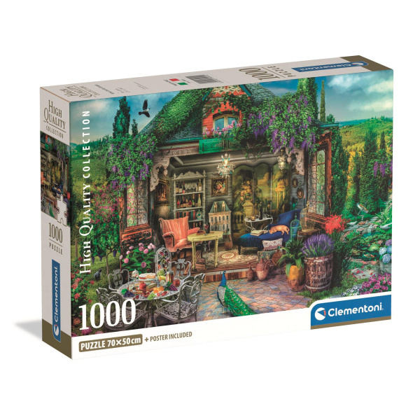 Puzzle Útočiště mezi vinohrady 1000 dílků