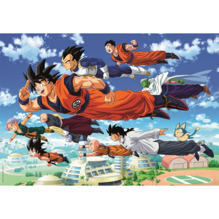 Clementoni puzzle Dragon Ball průlet 1000 dílků