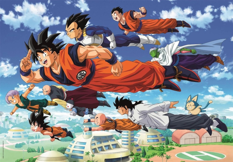 Clementoni puzzle Dragon Ball průlet 1000 dílků