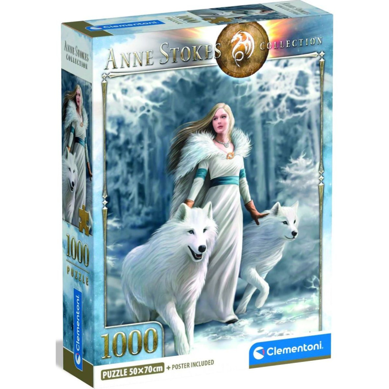 Clementoni puzzle Zimní strážci 1000 dílků
