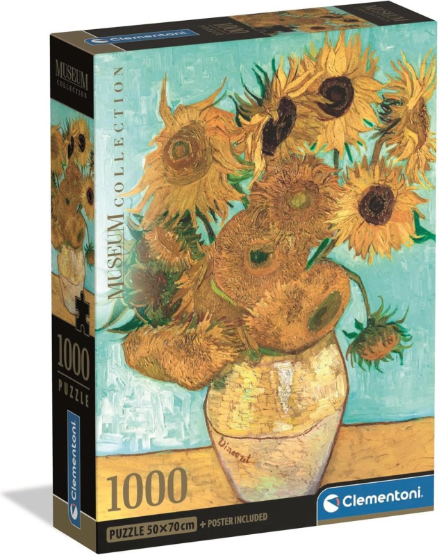 Clementoni - Puzzle 1000 Muzeum Slunečnice
