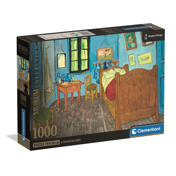 Clementoni - Puzzle 1000 Muzeum Ložnice v Arles