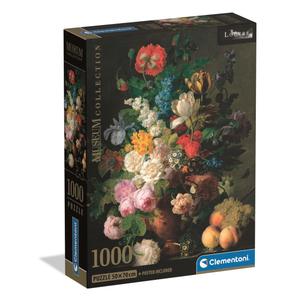 Puzzle Museum Collection: Zátiší s květinami 1000 dílků