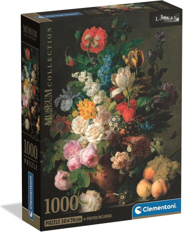 Puzzle Museum Collection: Zátiší s květinami 1000 dílků