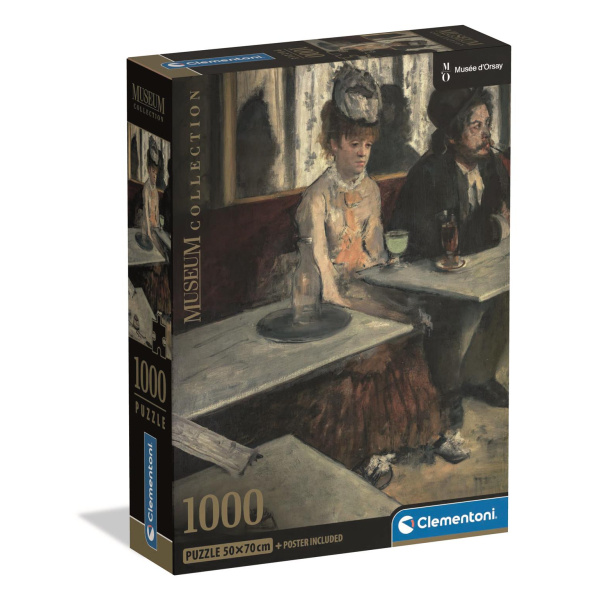 Clementoni - Puzzle 1000 Muzeum V kavárně