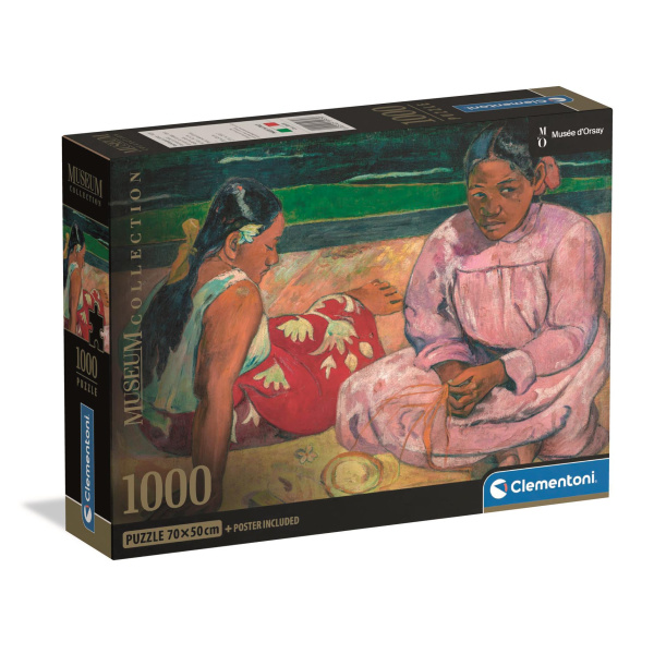 Clementoni - Puzzle 1000 Muzeum Ženy z Tahiti