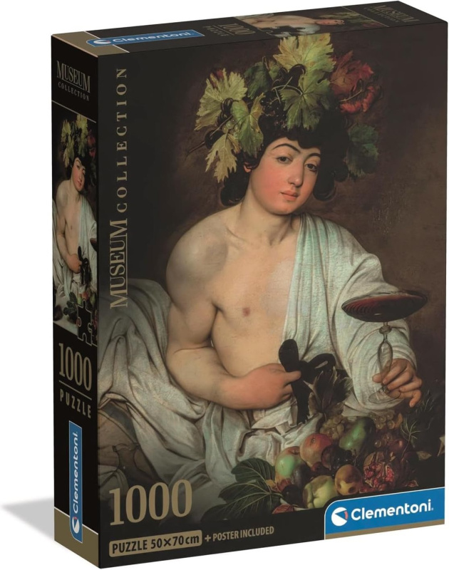 Clementoni puzzle Museum Collection: Bakchus 1000 dílků