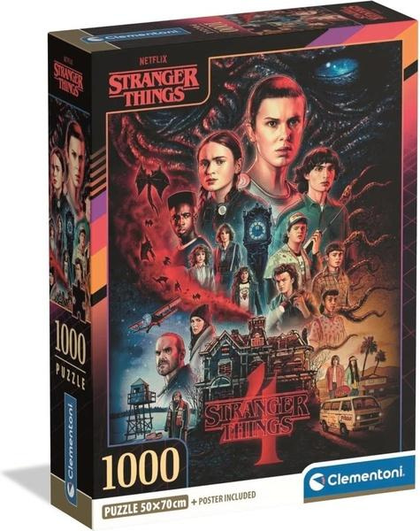 Puzzle Stranger Things 4 od Clementoni, 1000 dílků