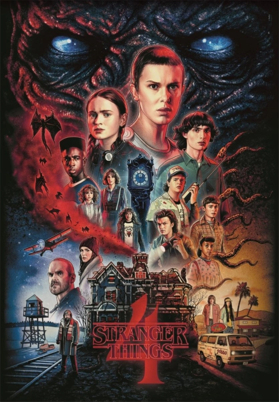 Puzzle Stranger Things 4 od Clementoni, 1000 dílků
