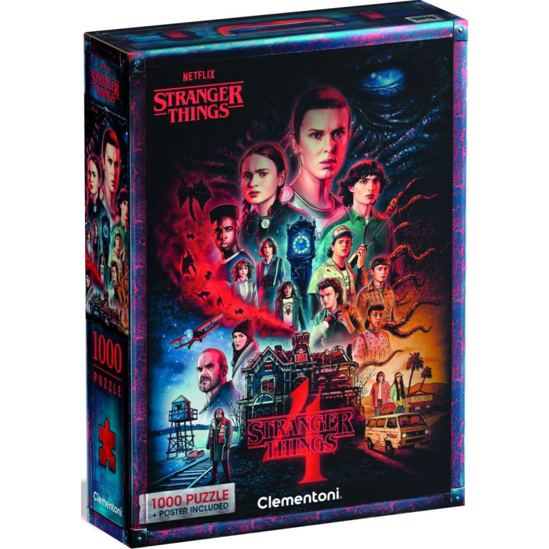Puzzle Stranger Things 4 od Clementoni, 1000 dílků