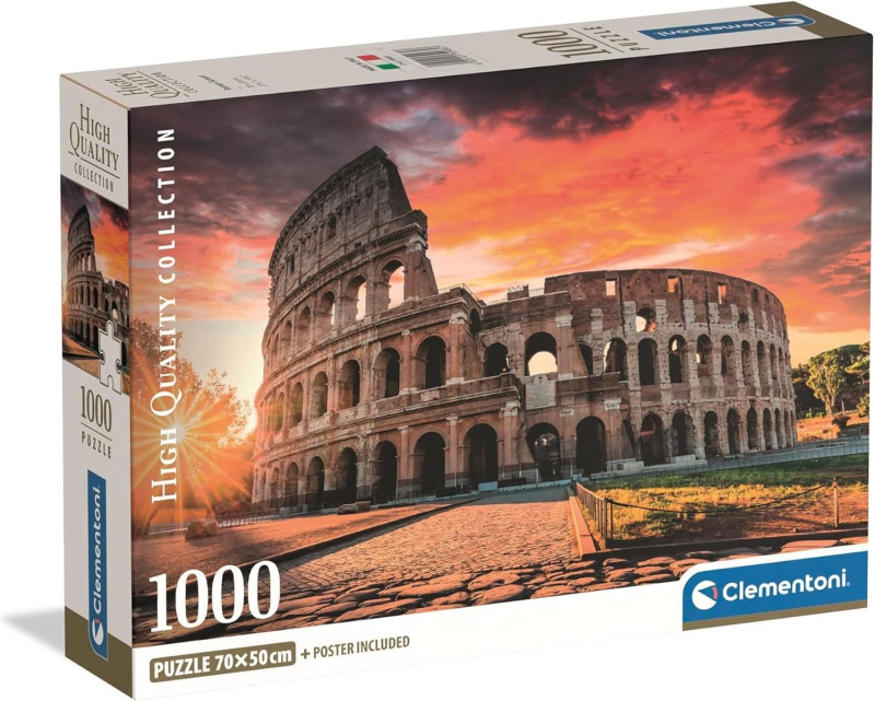 Clementoni - Puzzle 1000 Římský západ slunce