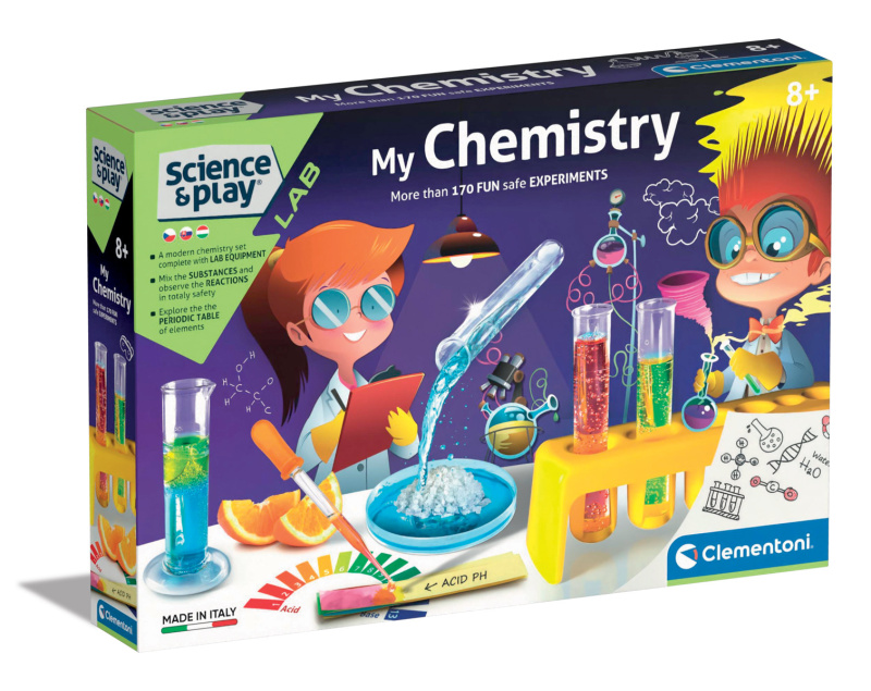 Clementoni Science & play Dětská laboratoř - Moje chemie