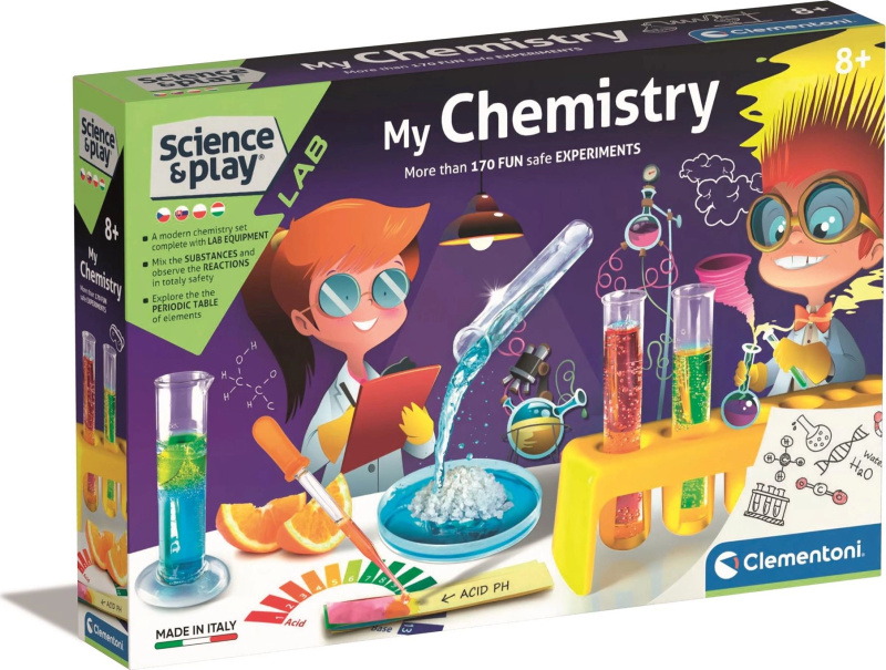 Clementoni Science & play Dětská laboratoř - Moje chemie