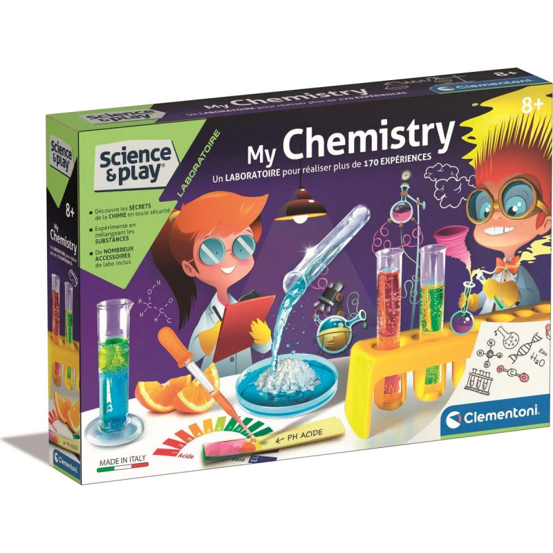 Clementoni Science & play Dětská laboratoř - Moje chemie