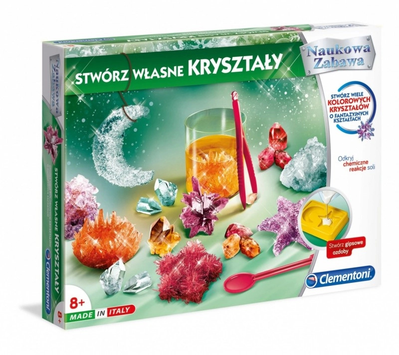 Vědecká sada Vytvořte si vlastní krystaly