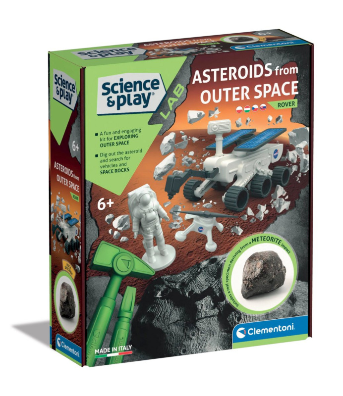 CLEMENTONI Science&Play Laboratoř: Průzkumná sada NASA s asteroidem