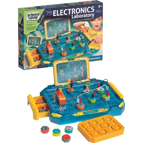 CLEMENTONI Science&Play Elektronická laboratoř: Elektrické obvody