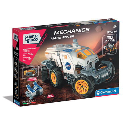 CLEMENTONI Science&Play Mechanická laboratoř NASA Vozítko Mars