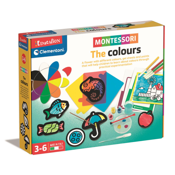 CLEMENTONI Sada Montessori: Barvy