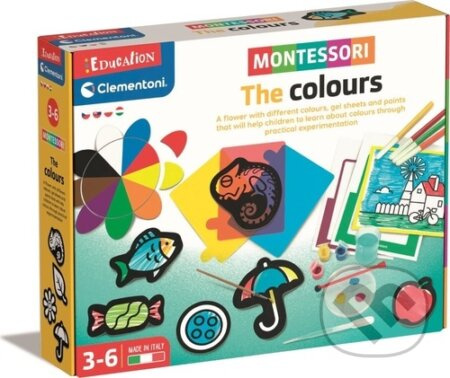 CLEMENTONI Sada Montessori: Barvy