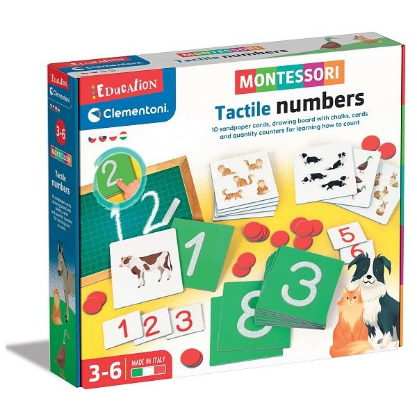 Montessori Clementoni - nauč se číslice
