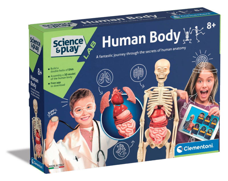 CLEMENTONI Science&Play: Lidské tělo 2023