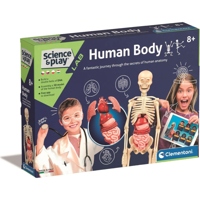 CLEMENTONI Science&Play: Lidské tělo 2023