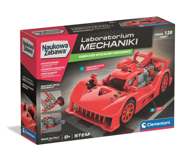 Laboratorium mechaniky – vytrvalostní závodní auto