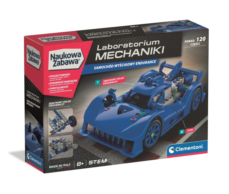 Laboratorium mechaniky – vytrvalostní závodní auto CLEMENTONI