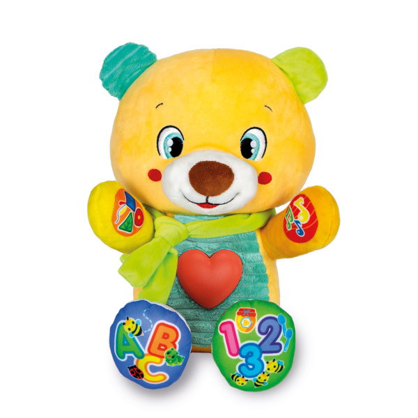CLEMENTONI BABY Interaktivní medvídek Knoflík CZ,SK,HU